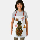 Tablier Aaron, aardvark ringmaster (Insitu)