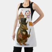 Tablier Aaron, aardvark ringmaster (Insitu)