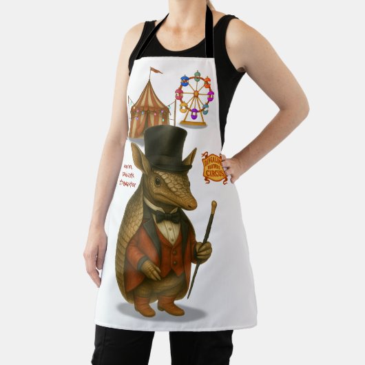 Tablier Aaron, aardvark ringmaster (Insitu)