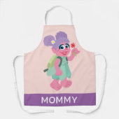 Tablier Abby Cadabby | Coller les marguerites | Ajouter Vo (Recto)