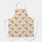 Tablier Abby Cadabby | Motif de la face de fleurs (Recto)