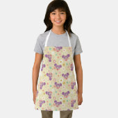 Tablier Abby Cadabby | Motif de la face de fleurs (Insitu)