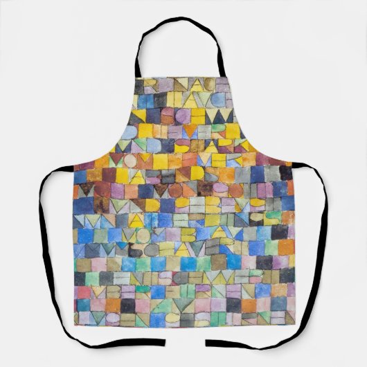 Tablier ABC (Alphabet), Paul Klee (Recto)