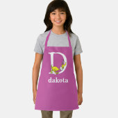 Tablier ABC du Dr Seuss : Lettre D - Blanc | Ajouter Votre (Insitu)