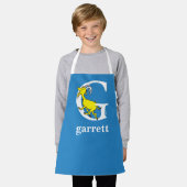 Tablier ABC du Dr Seuss : Lettre G - Blanc | Ajouter Votre (Porté)