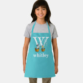 Tablier ABC du Dr Seuss : Lettre W - Blanc | Ajouter Votre (Insitu)