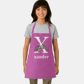 Tablier ABC du Dr Seuss : Lettre X - Blanc | Ajouter Votre (Insitu)