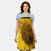 Tablier Abee Kind to the Cook Sunflower and Bumblebee Apro (Porté)