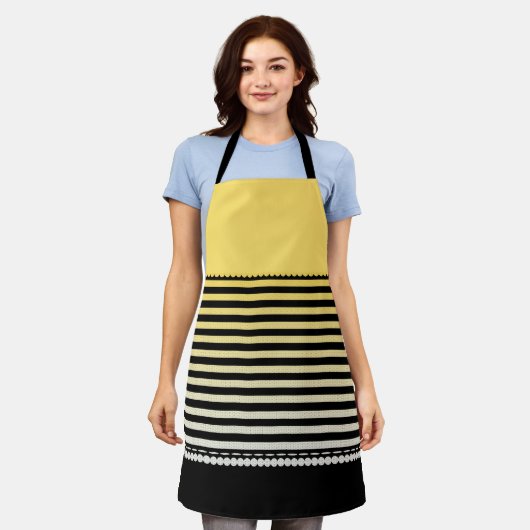 Tablier abeille (Porté)