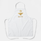 Tablier abeille de la reine du faux papier (Recto)