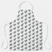 Tablier Abeille de miel (blanche) - Apron (Recto)