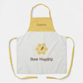 Tablier Abeille et peigne (Recto)