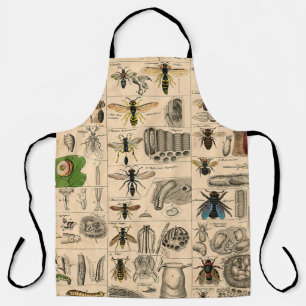 Tablier Abeille Insecte Bug Wasp Nature Peinture des abeil