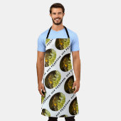 Tablier Abeille Sans Peur Sur Fleur Jaune (Porté)