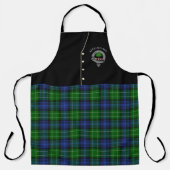 Tablier Abercrombie Clan Badge & Tartan Kilt (Recto)