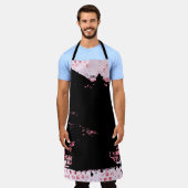 Tablier Abstract Background Grunge Vintage Texture Graphic (Porté)