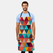 Tablier Abstract background with triangle shapes. Modern g (Porté)