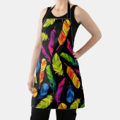 Tablier Abstract colorful feather explosion (Insitu)