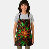 Tablier Abstract fractal flower design.   (Insitu)