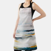 Tablier Abstract modern painting background. Contemporary (Insitu)