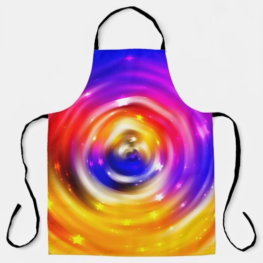 Tablier abstract multicolored background. brilliant circle (Recto)