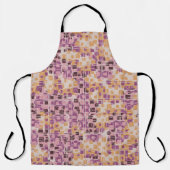 Tablier Abstract seamless pattern. Chaotic rounded squares (Recto)
