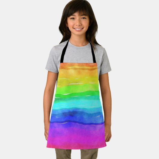 Tablier Abstract Watercolor (Insitu)