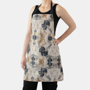 Tablier Abstraction Florale Artistique de Luxe