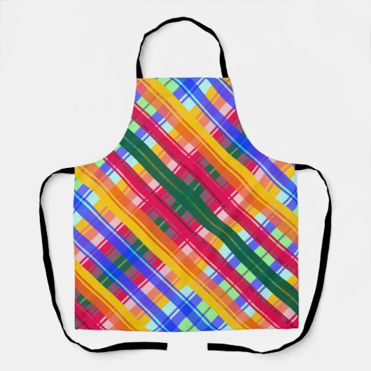 Tablier abstraction motif folklorique (Recto)