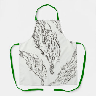 Tablier abstrait