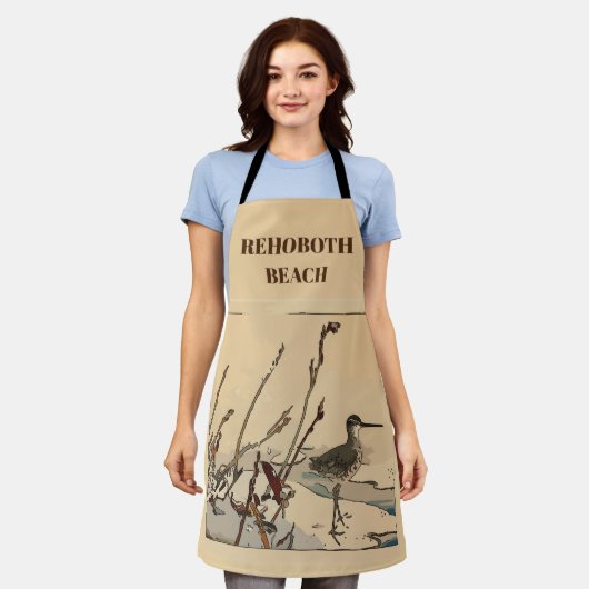Tablier Abstrait Beach Design ajouter du texte, Apron (Porté)