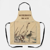 Tablier Abstrait Beach Design ajouter du texte, Apron (Recto)