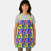 Tablier Abstrait Blue Wren Australian Bird Bird Apron (Insitu)