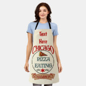 Tablier Abstrait Chicago Design ajouter du texte, Apron (Porté)