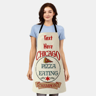 Tablier Abstrait Chicago Design ajouter du texte, Apron