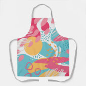 Tablier Abstrait coloré (Recto)