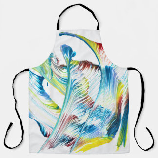 Tablier Abstrait Coloré Libre Wanderer 1