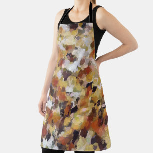 Tablier Abstrait d'huile d'automne