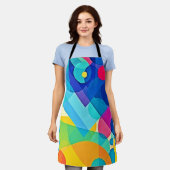 Tablier Abstrait géométrique dynamique (Porté)