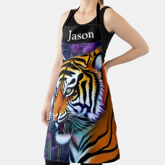 Tablier Abstrait Majestic Predator Tiger (Insitu)