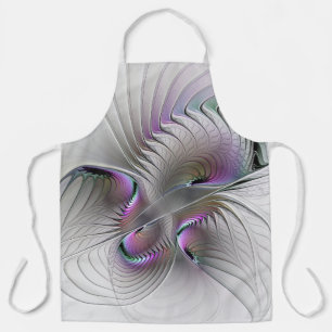 Tablier Abstrait moderne Shy Imaginaire Figure Fractal Art