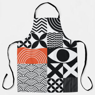 Tablier Abstrait moderne : toile de design artistique.
