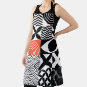 Tablier Abstrait moderne : toile de design artistique. (Insitu)