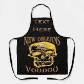 Tablier Abstrait New Orleans Design ajouter du texte, Apro (Recto)