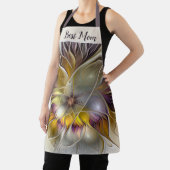 Tablier Abstraite couleur Imaginaire Fleur Fractal Best Ma (Insitu)