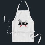 Tablier Abuelo Barbeque Cadeau<br><div class="desc">Ce cadeau barbecue abuelo mignon fait une excellente façon de dire que vous aimez votre abuelo. Grand cadeau pour l'abuelo qui est un griller.</div>