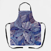 Tablier Acanthus Purple, William Morris (Recto)