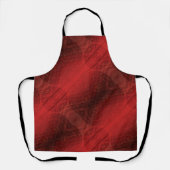 Tablier Acceptation | Médaillons de méditation rouge (Recto)