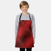 Tablier Acceptation | Médaillons de méditation rouge (Porté)