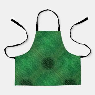 Tablier Acceptation Médaillons de méditation verte